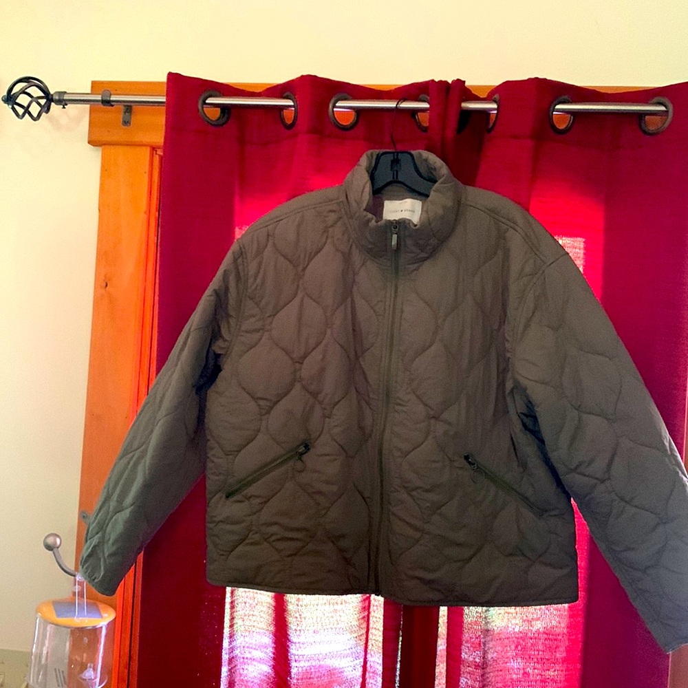NWOT Lucky Brand Quilted Jacket